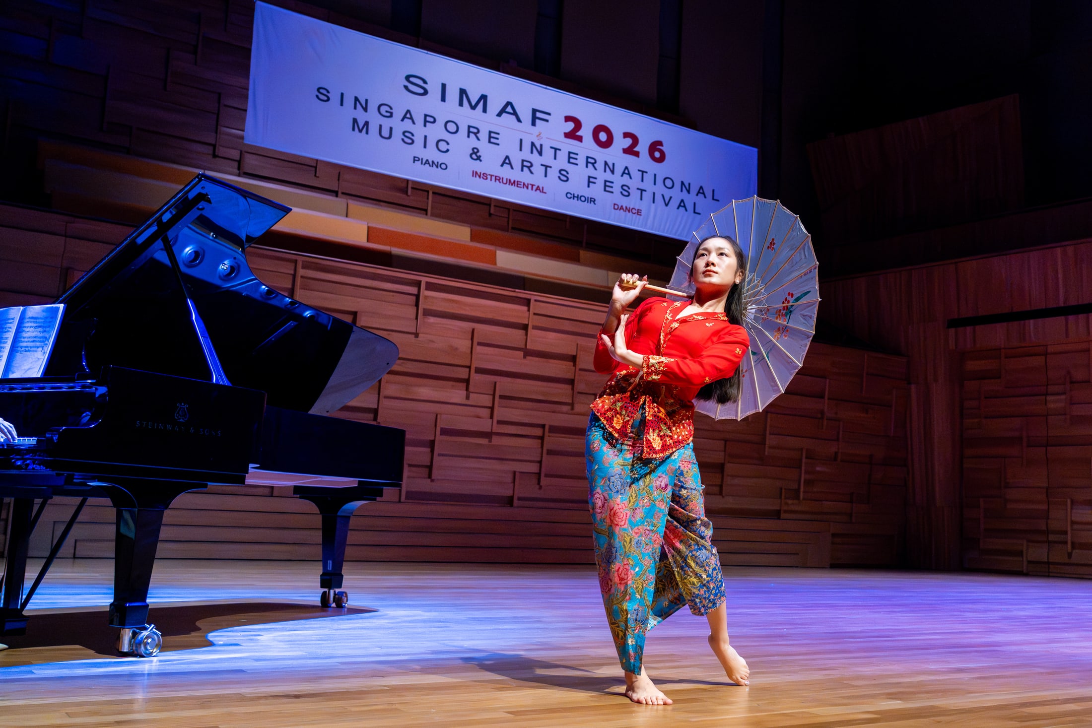 2026新加坡国际音乐艺术节伞舞表演