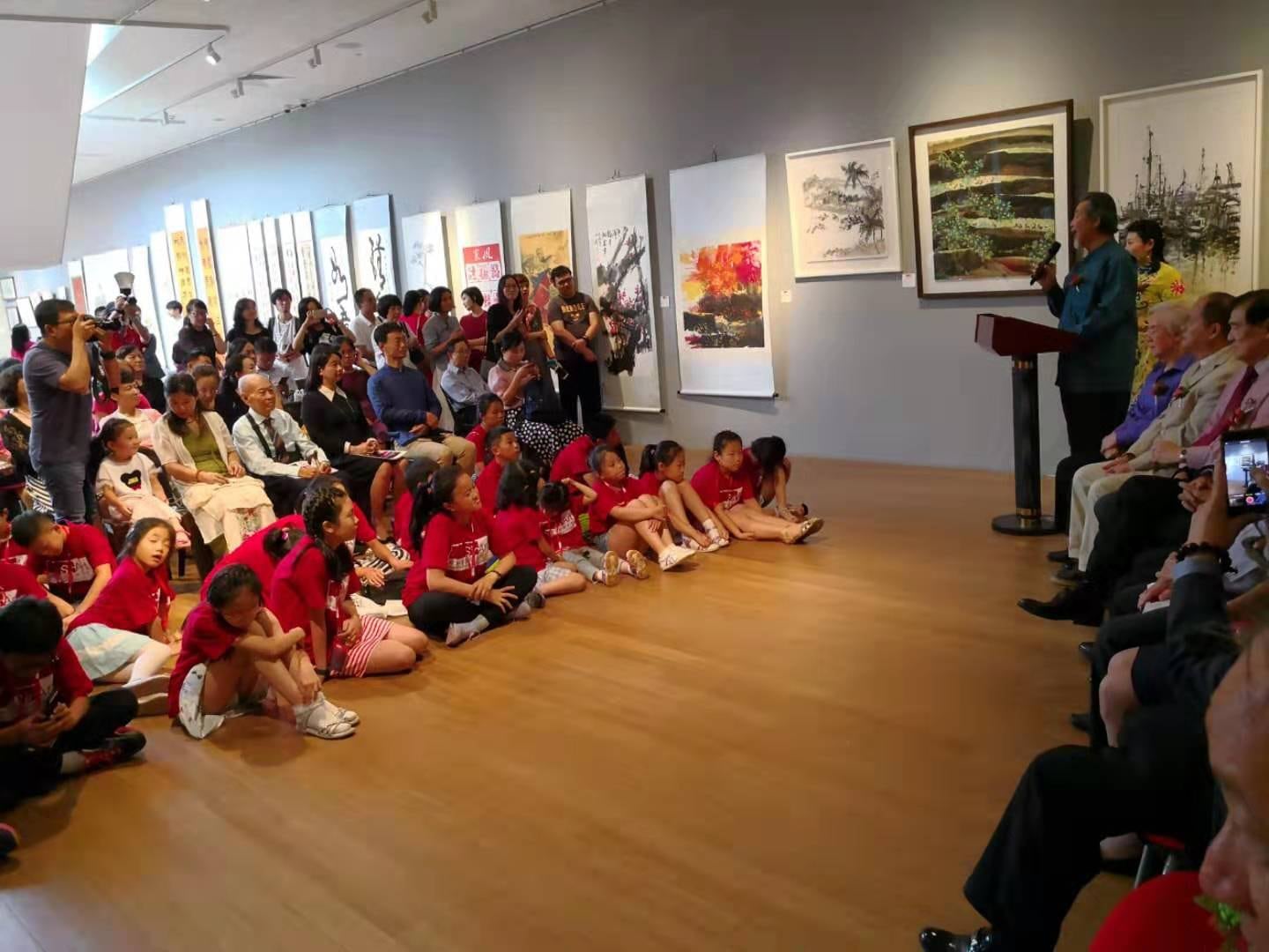 作品与观众相遇 · 书画展览交流